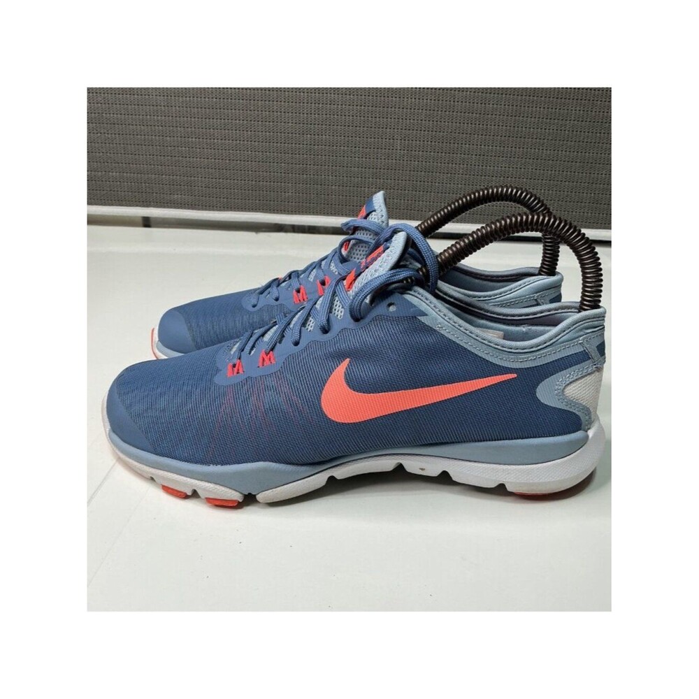 Nike Flex Supreme TR4 Women's Training Shoes Blue/Coral US 7.5 Lightweight